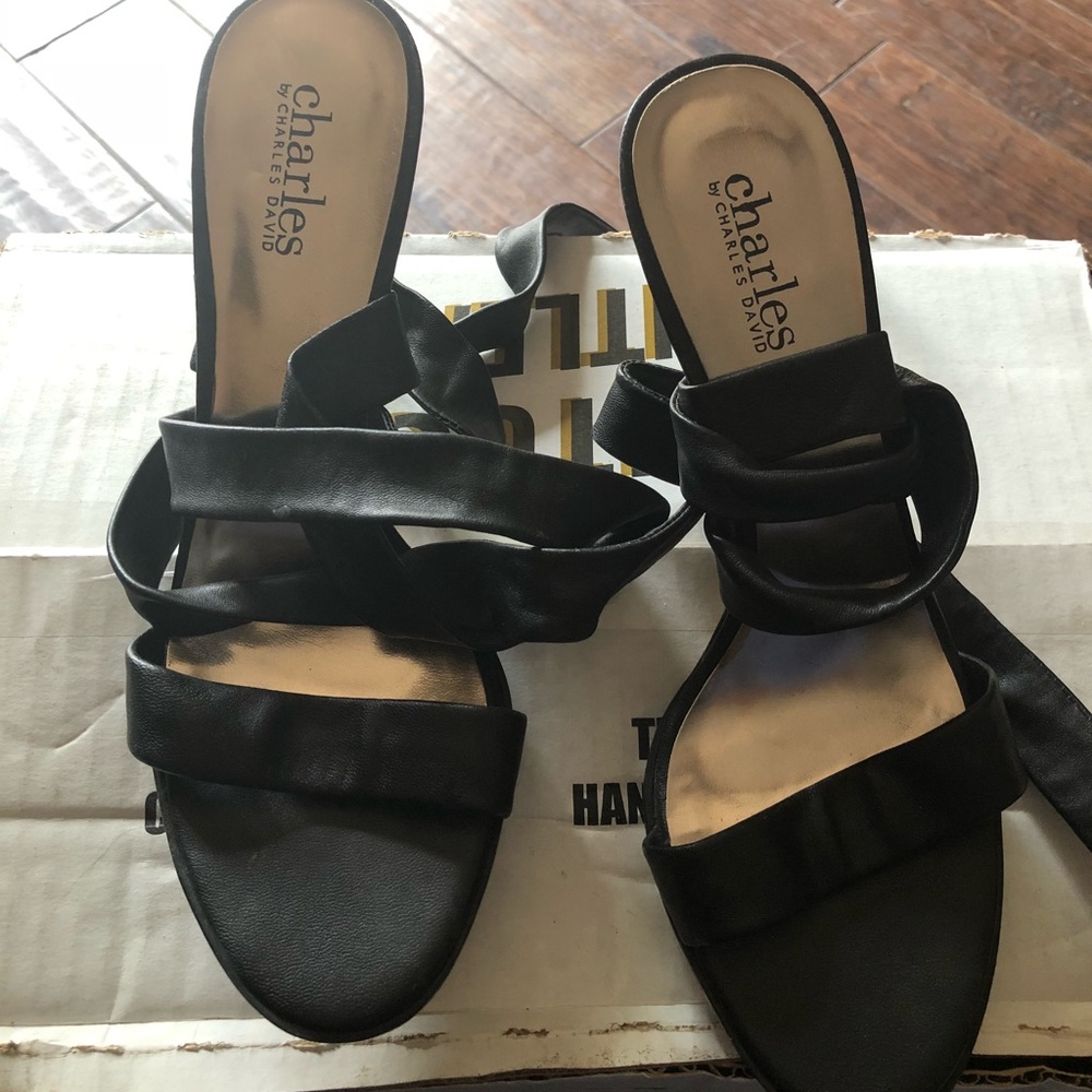 Charles David wrap shoes *so soft*